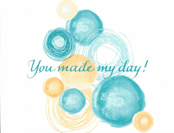 Card ・ You made my day (T26)