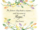 Combo Pack (Card, Magnet, Bookmark) ・ Pope Francis Hope