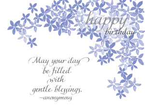 Card ・ Gentle Blessings Birthday (B47)