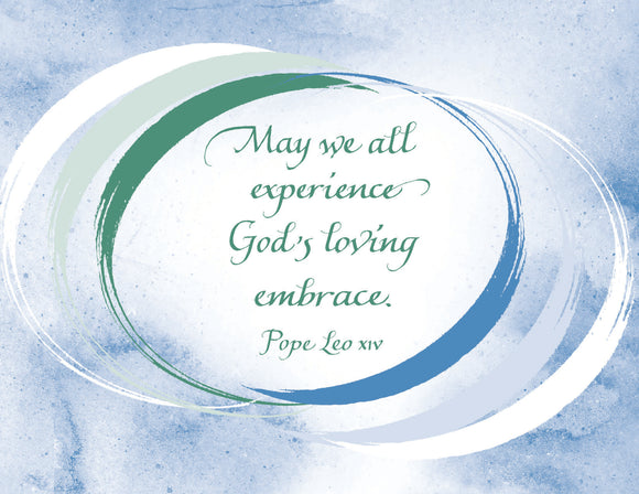 Card ・ God's loving embrace ・ Pope Leo (C93)