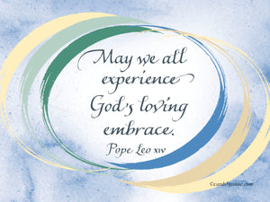 Magnet ・ God's Loving Embrace Pope Leo (MGC93)