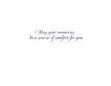 May your memories be a source of comfort for you.