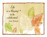 Card ・ Chittister Thanksgiving (S54)