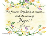 Combo Pack (Card, Magnet, Bookmark) ・ Pope Francis Hope