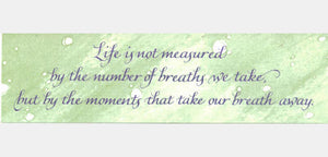 Bookmark ・ Life is Not Measured (BKB24)