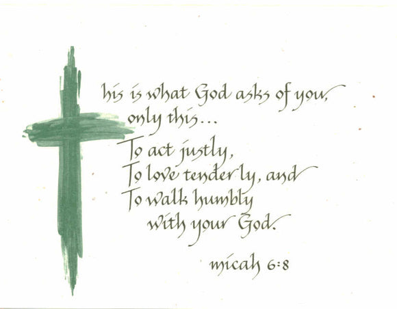 C4 Combo Pack ・ Micah 6:8