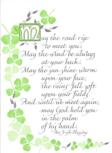 Card ・ Irish Blessing (C8)