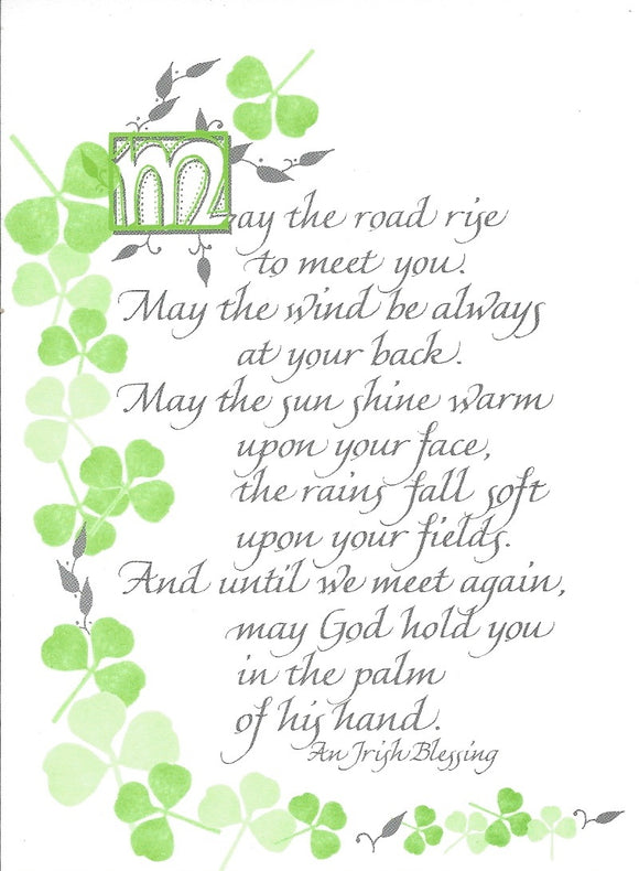 Card ・ Irish Blessing (C8)